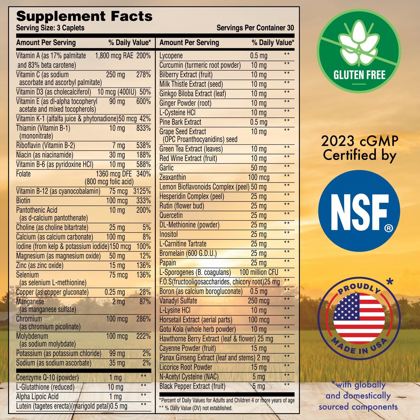 Physician's Multi-Vitamin Complex 90 Caplets