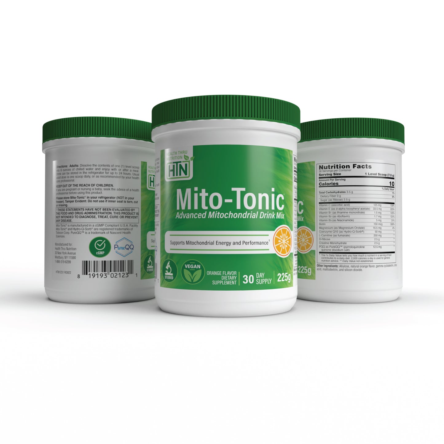 Mito-Tonic® Advanced Mitochondrial Drink Mix 225g Jar