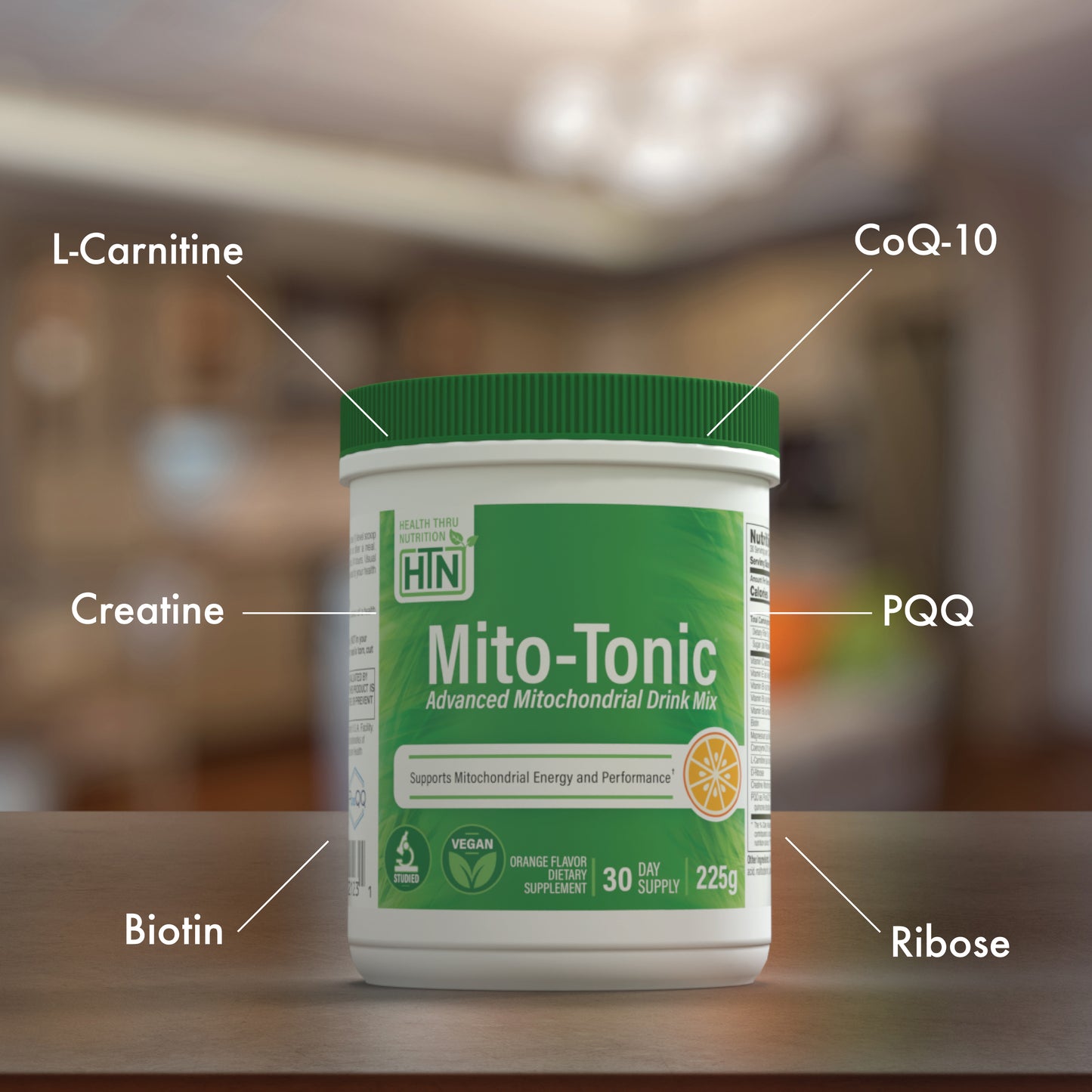 Mito-Tonic® Advanced Mitochondrial Drink Mix 225g Jar