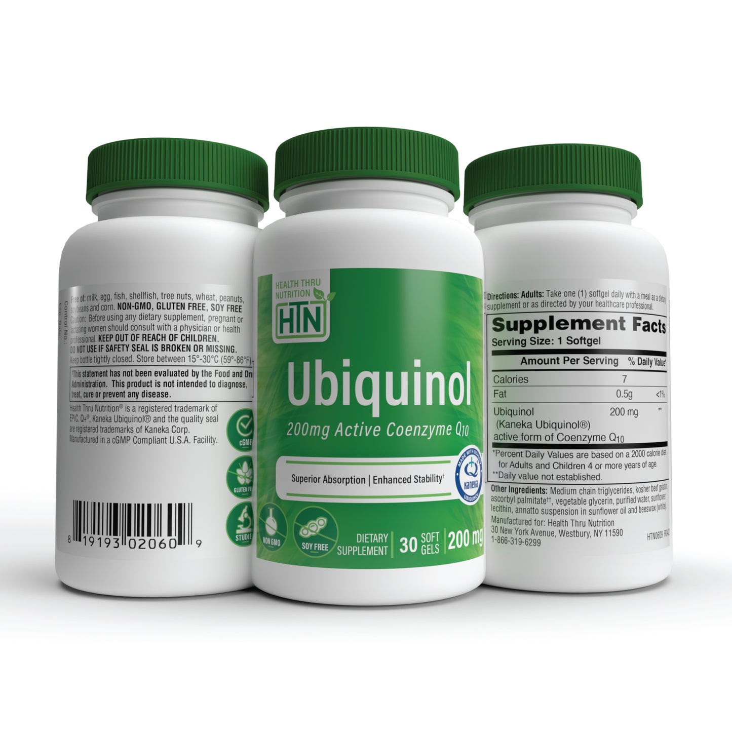Ubiquinol CoQ10 (Kaneka®) 200mg