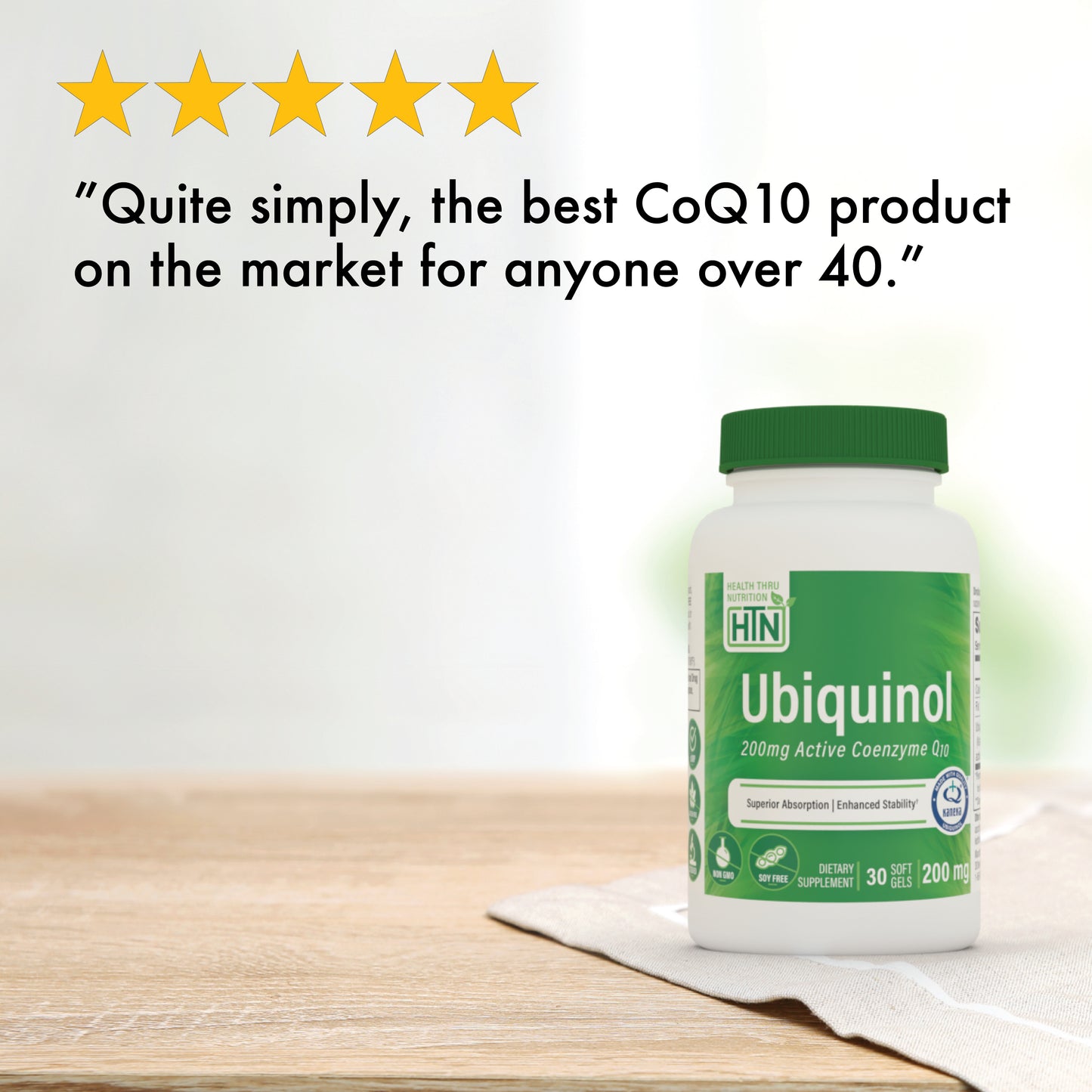 Ubiquinol CoQ10 (Kaneka®) 200mg