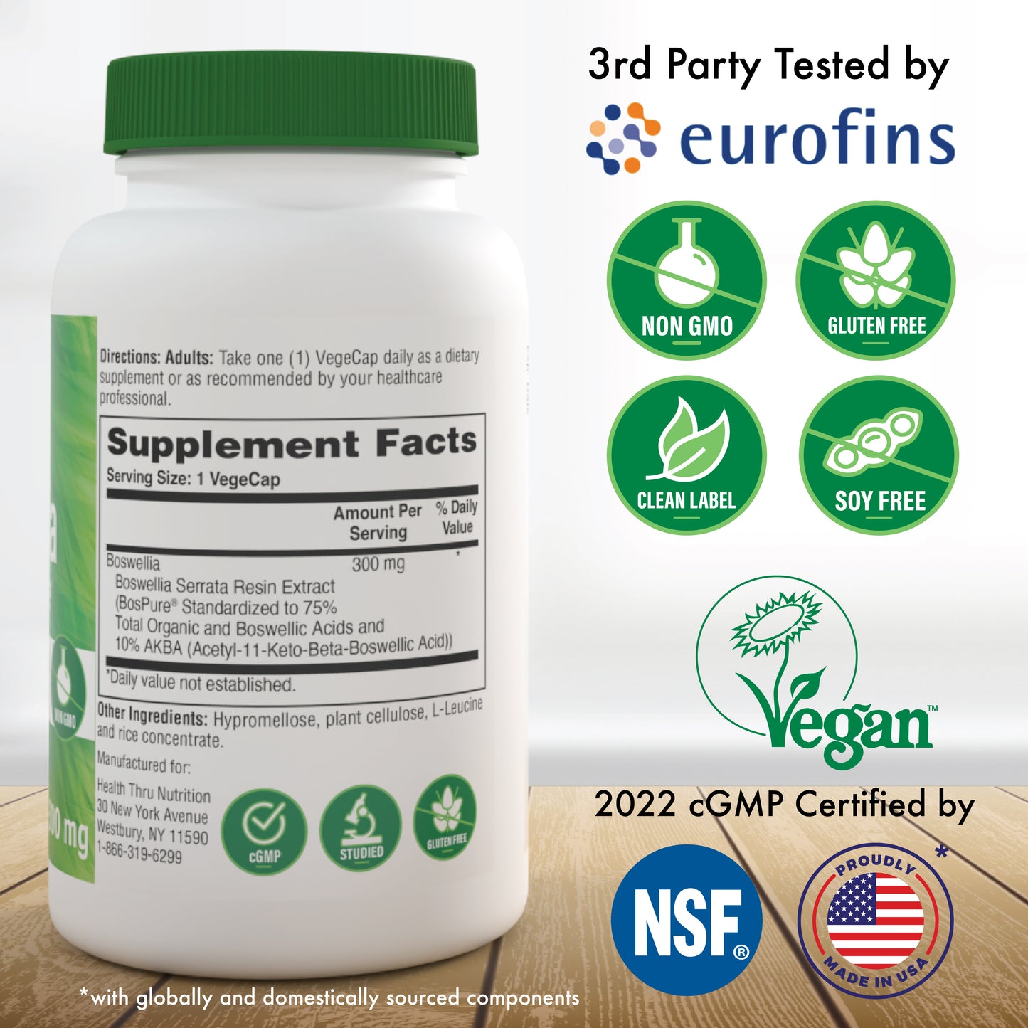 Boswellia 300mg (as BosPure®)