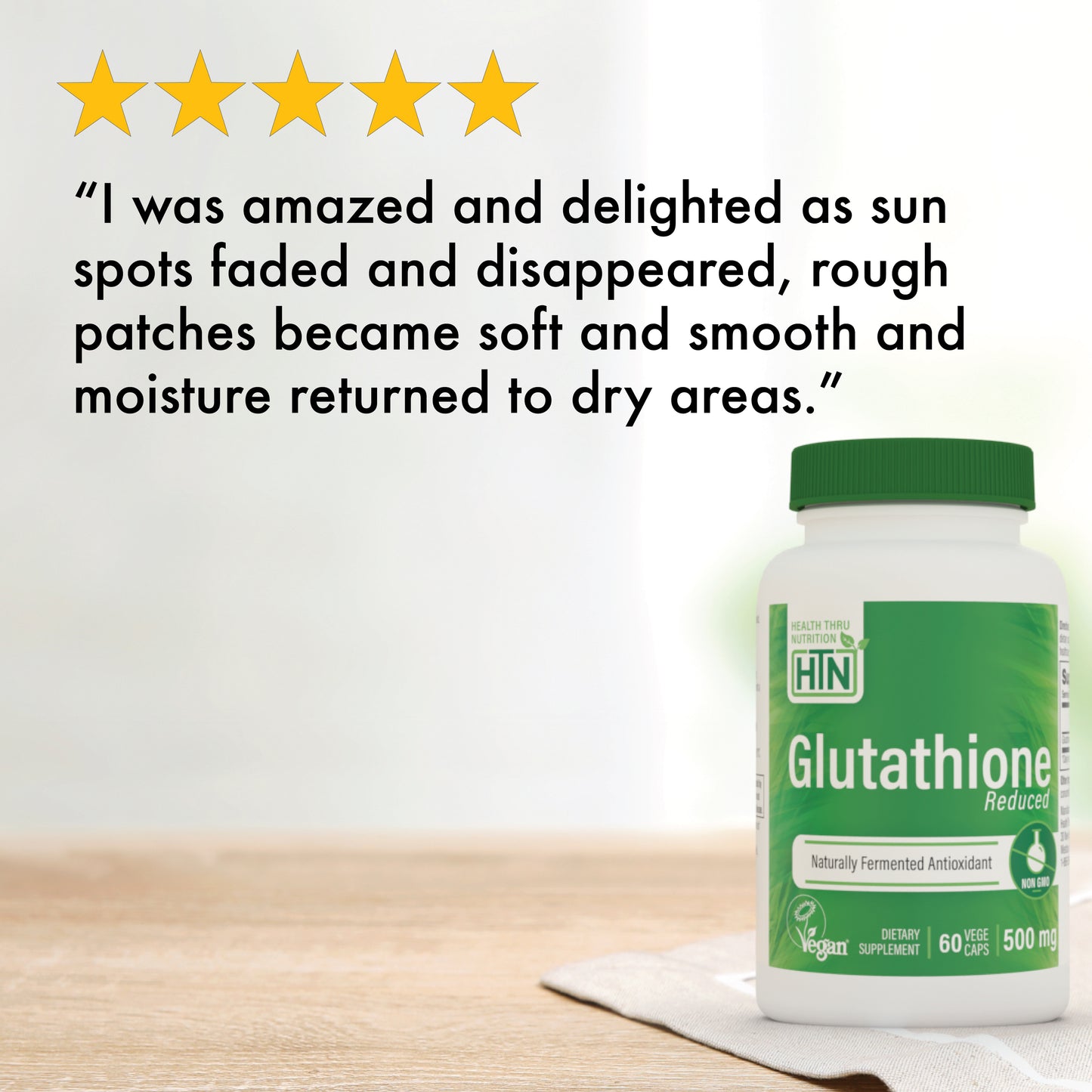 Glutathione (Reduced) 500mg 60 Vegecaps