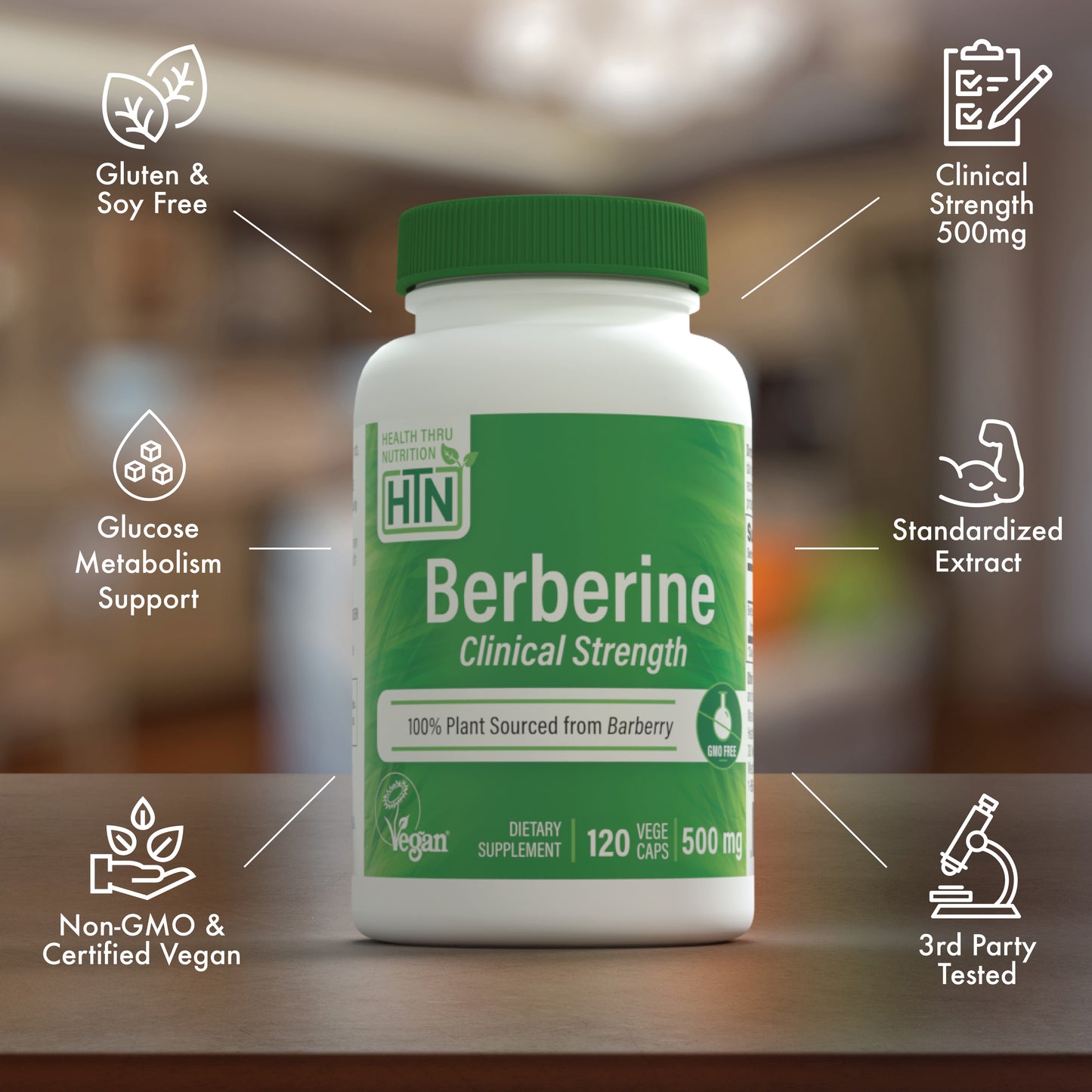 Berberine Clinical Strength 500mg