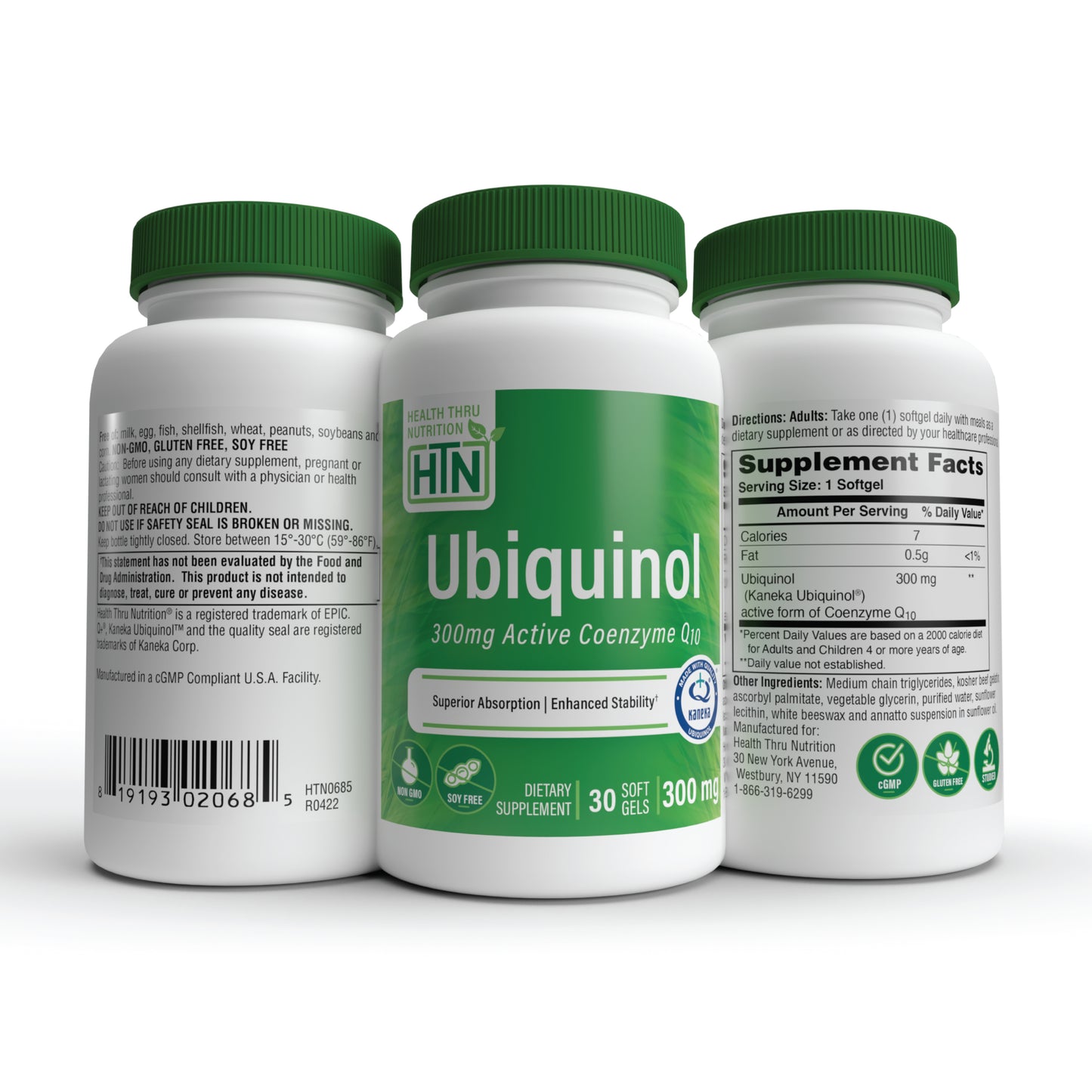 Ubiquinol CoQ10 (Kaneka®) 300mg