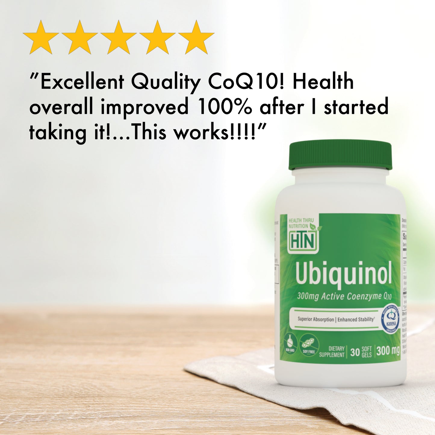 Ubiquinol CoQ10 (Kaneka®) 300mg