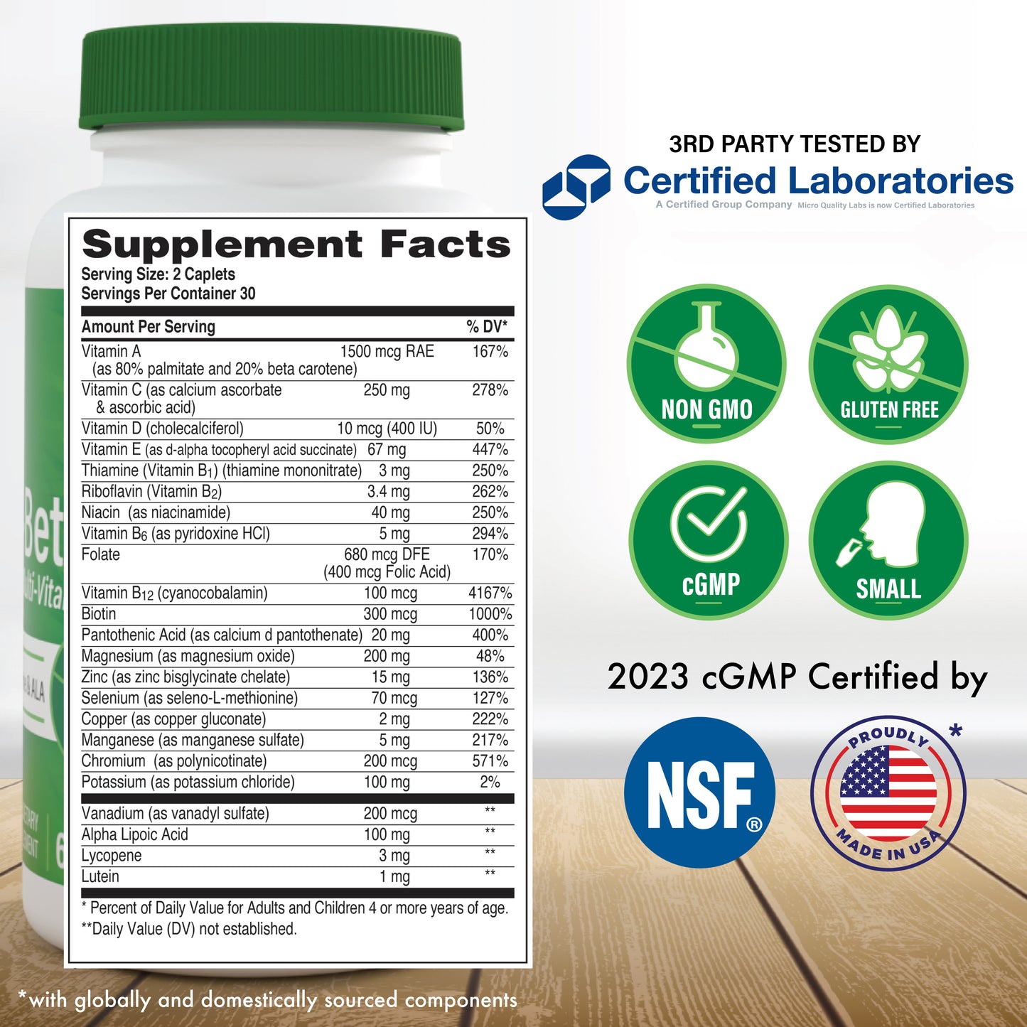 Ultra-Betic Complex - Diabetic Multi-Vitamin