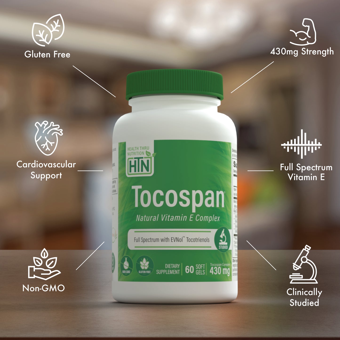Tocospan® (w/ EVNol™) Full Spectrum Vitamin E Complex