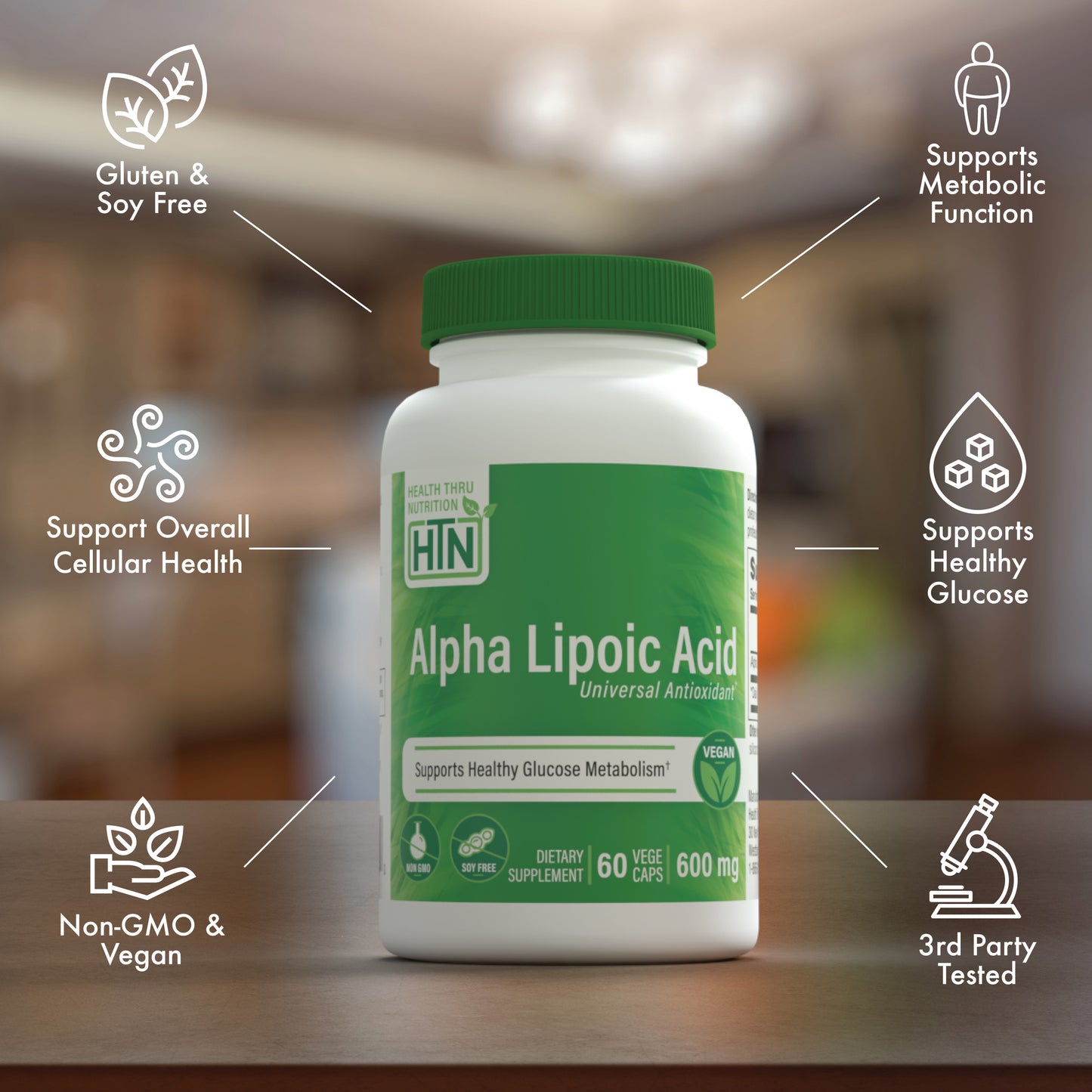 Alpha Lipoic Acid (ALA) 600mg