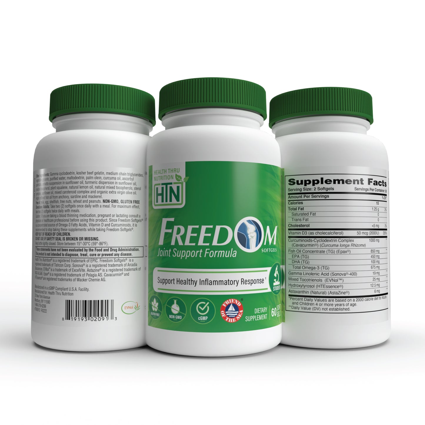 Freedom Softgels® Inflammation Complex 60 Softgels