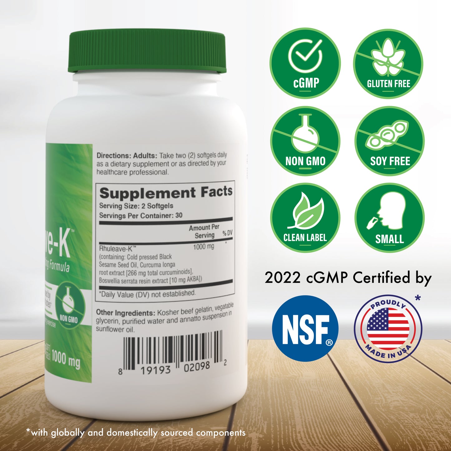 Rhuleave-K™ Fast Acting Formula with Speedtech 60 Softgels