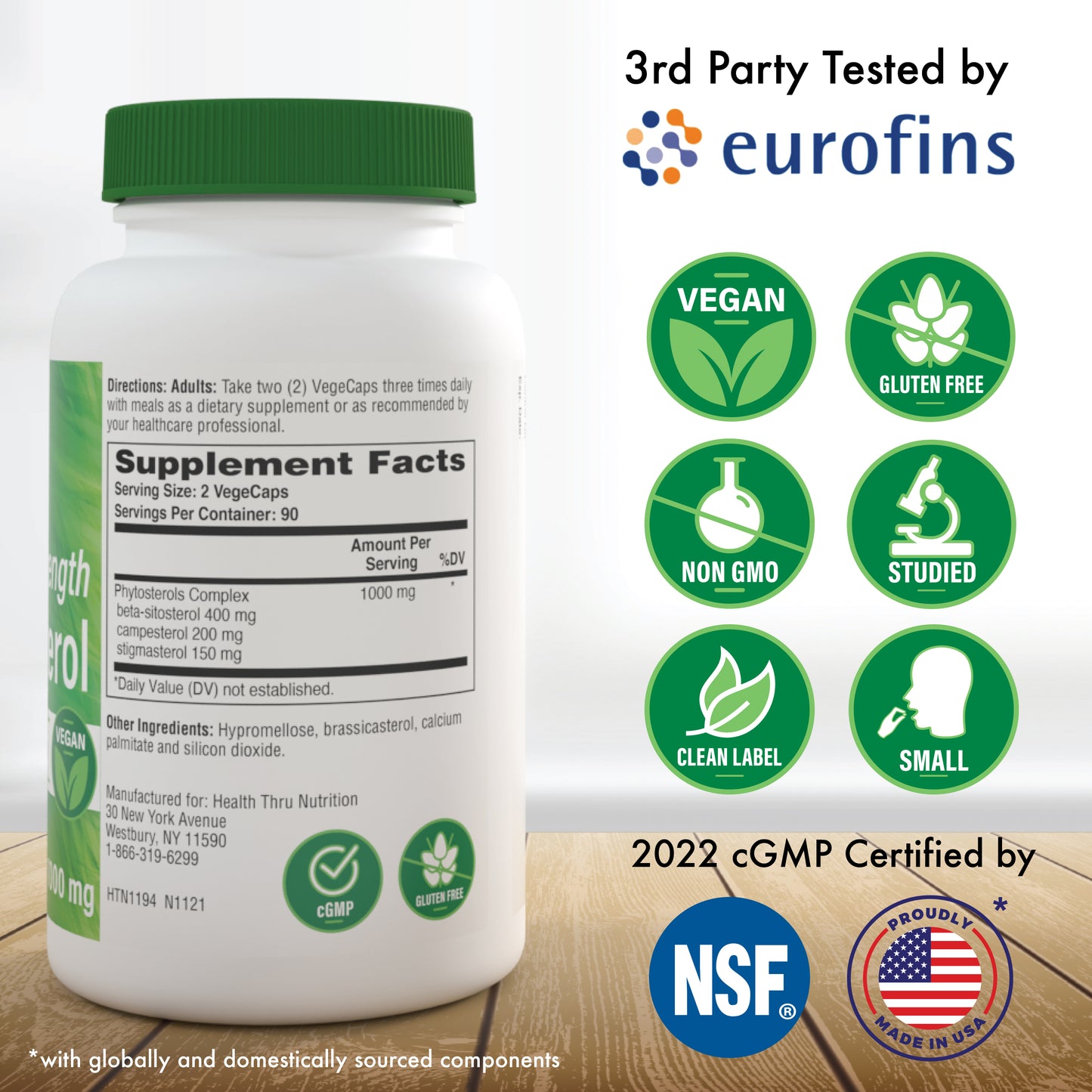 Ultra Strength Beta Sitosterol 400mg