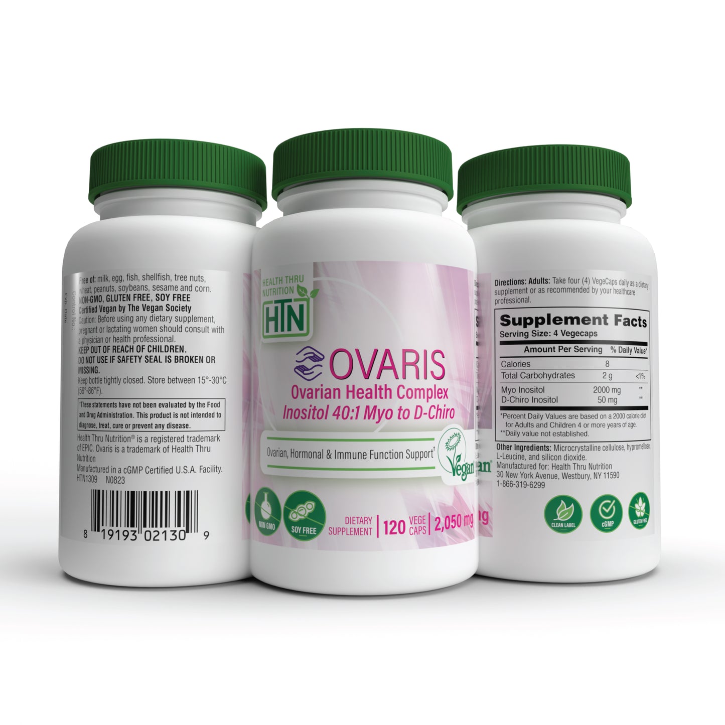 OVARIS Ovarian Health Complex 40:1 Myo to D-Chiro Inositol