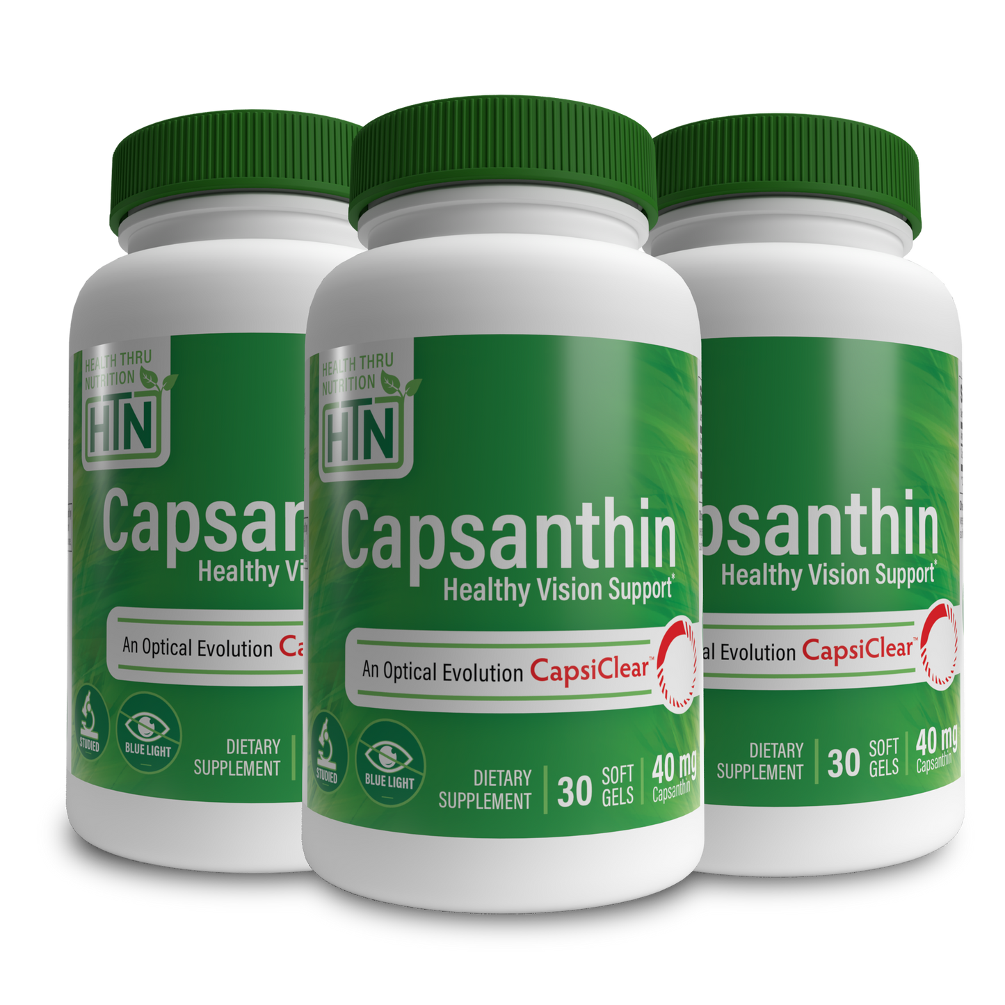 Capsanthin 40mg as Capsiclear™ Healthy Vision Support 30 Softgels
