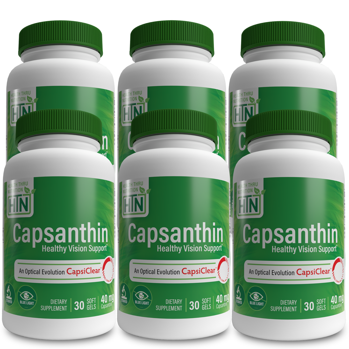 Capsanthin 40mg as Capsiclear™ Healthy Vision Support 30 Softgels