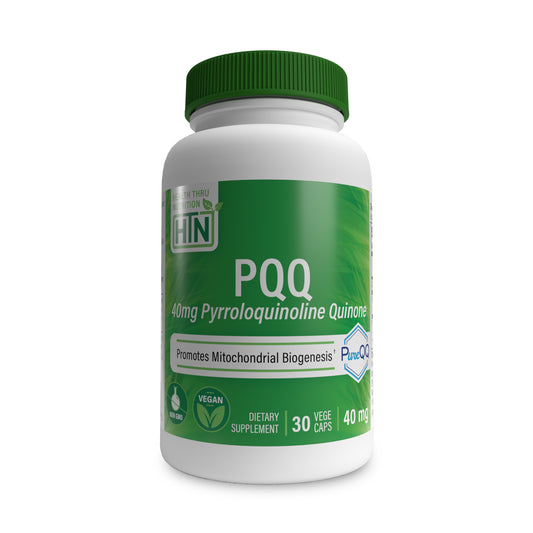PQQ (as PureQQ™) Pyrroloquinoline Quinone 40mg