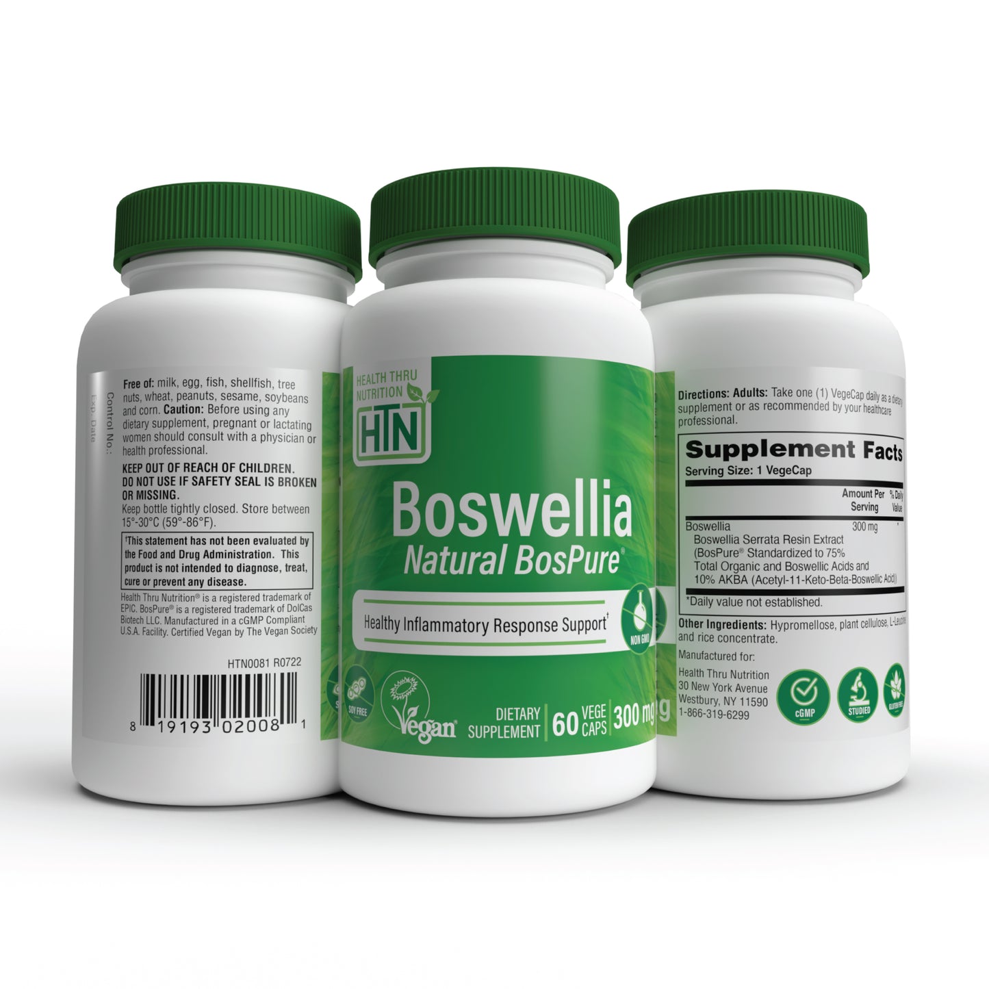Boswellia 300mg (as BosPure®)