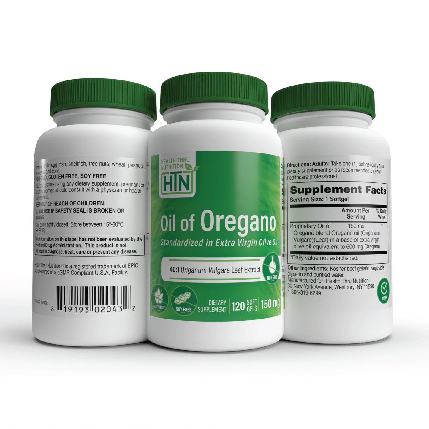 Oil of Oregano - Wild 150mg