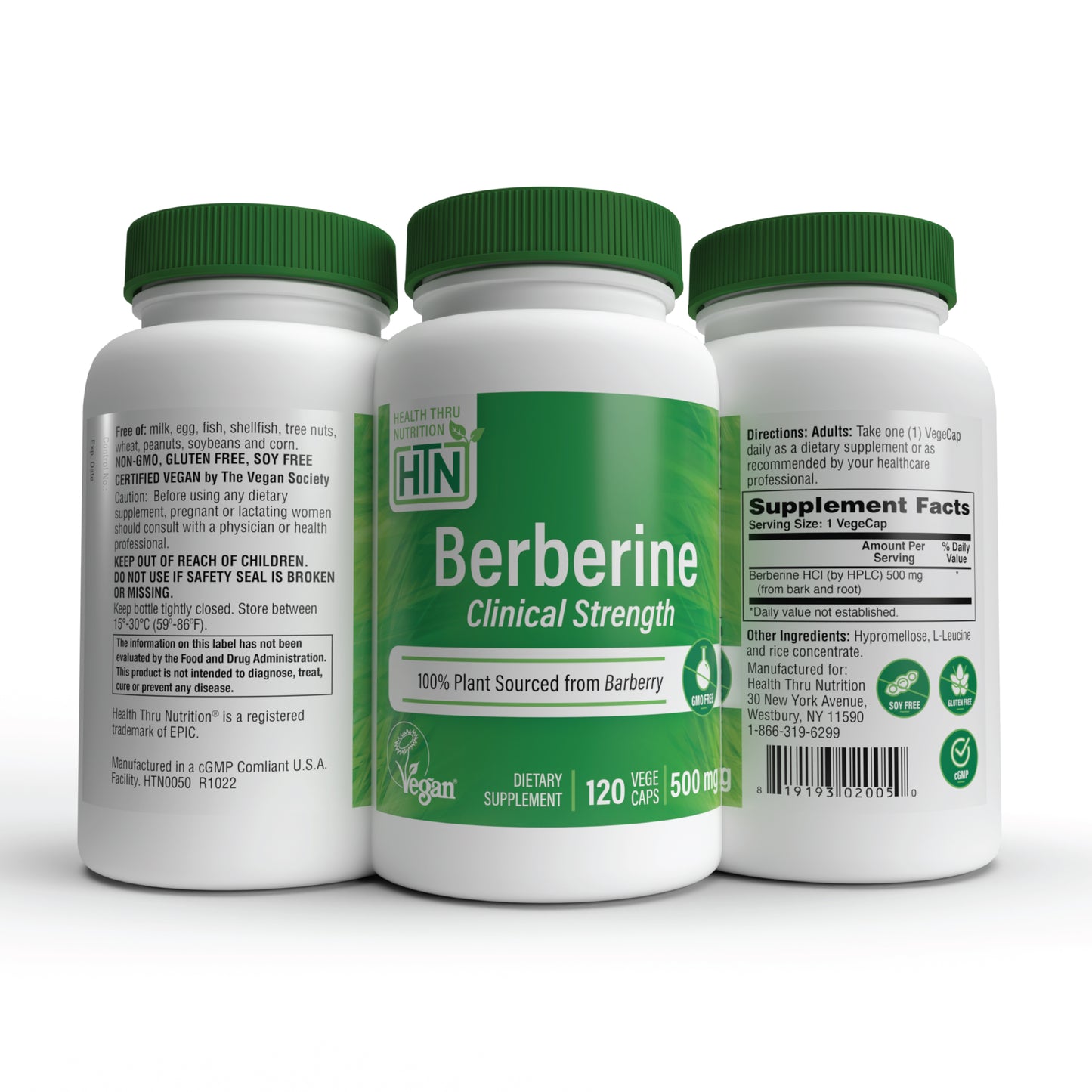 Berberine Clinical Strength 500mg