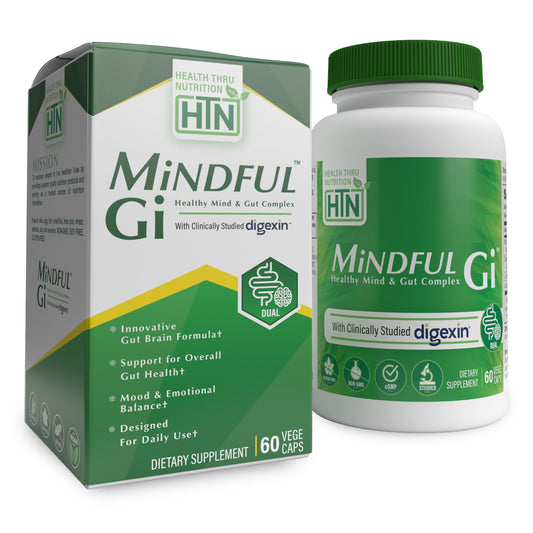 MiNDFUL Gi™ - Healthy Mind & Gut Complex - 60 VegeCaps