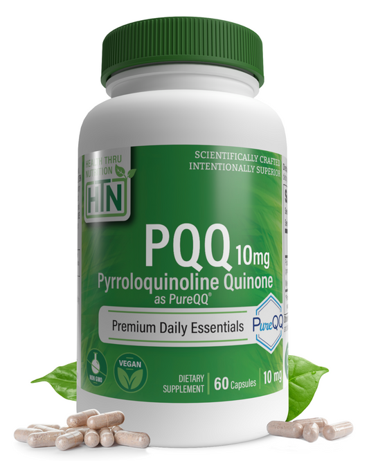 PQQ 10mg with PureQQ® 60 Vegetarian Capsules