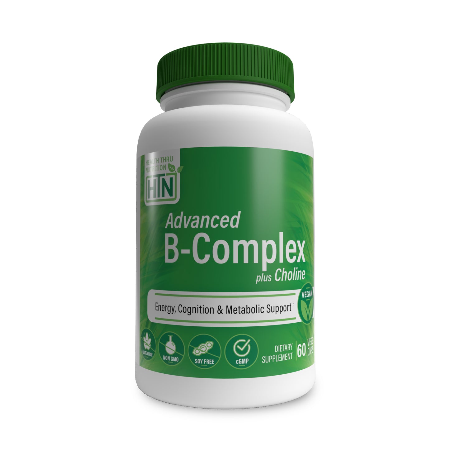 Advanced B Complex + Choline 60 Vegecaps