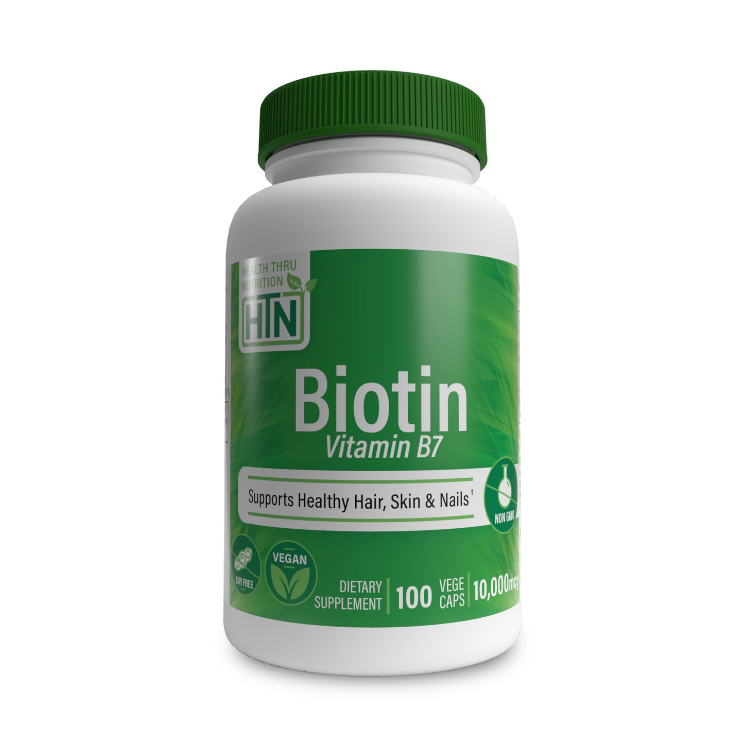 Biotin (Vitamin B7) 10,000mcg 100 Vegecaps