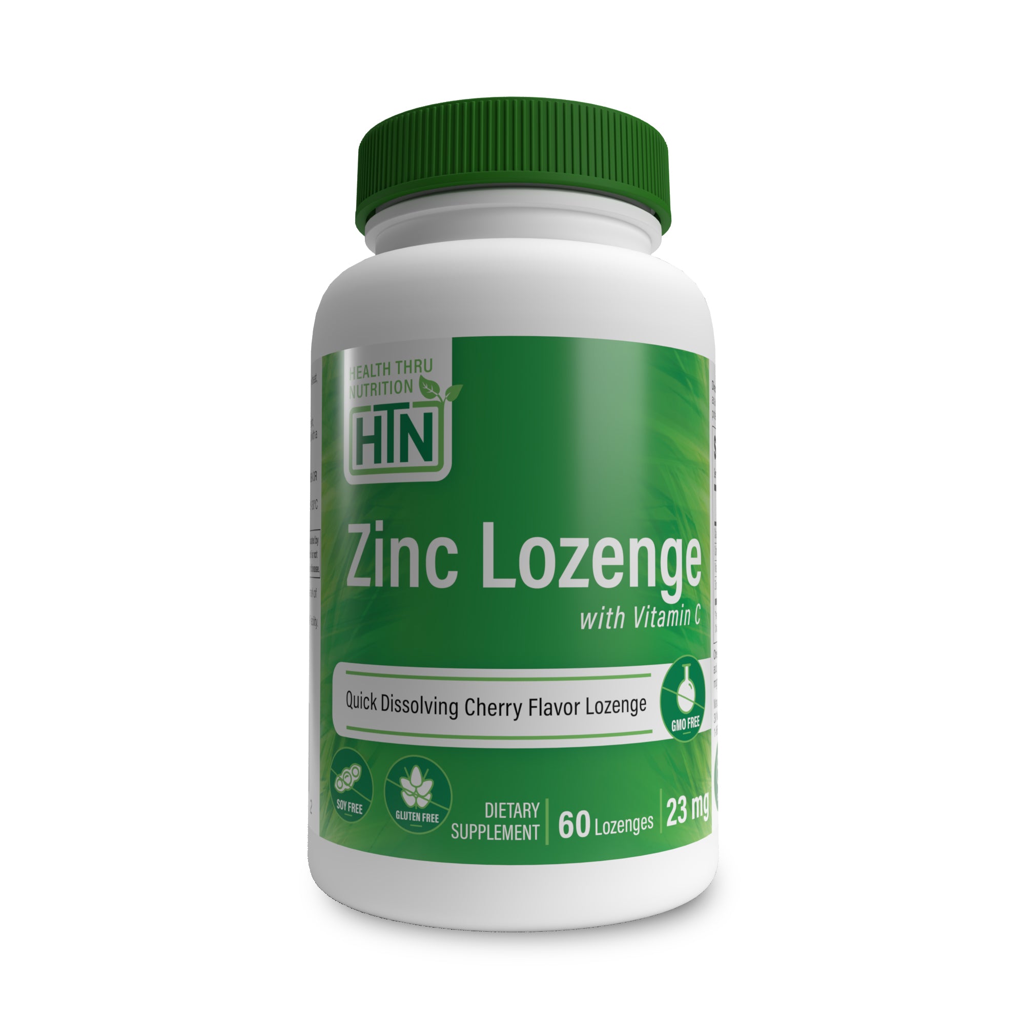 Zinc Lozenge 23mg with Vitamin C Cherry Flavor 60 Lozenges